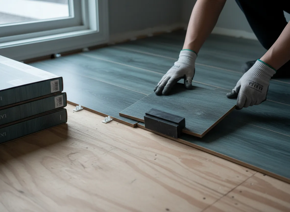Luxury Vinyl Plank Installation company in Van Dyne, WI
